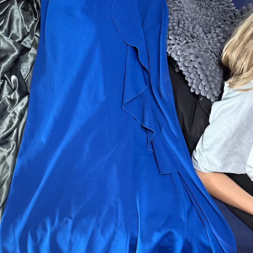 Vishal Royal Blue Dress - Picture 3 of 3